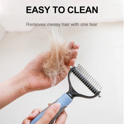 Dog Brush Pet Dog Hair Remover Cat Comb Grooming and Care Brush for Matted Long Hair and Short Hair Curly Dog Supplies Pet Items