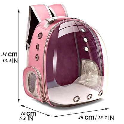 Cat Pet Carrier Backpack Breathable Capsule Bubble Pet Carrier for Travel